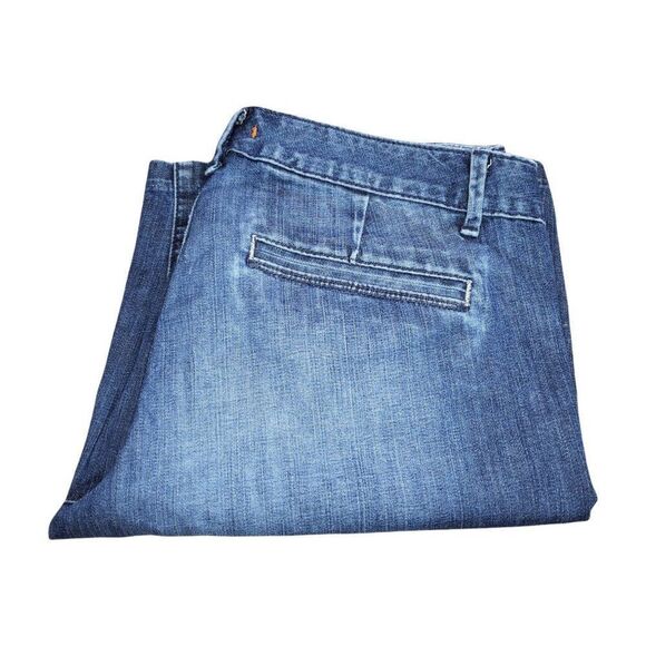 Citizen of Humanity Shorts Women Sz‎ 8 Blue Denim Femme Mid Length - Picture 1 of 6